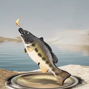 Simulated Sea Bass Shaped Creative Circulating Gas Lighter Igniter - Image 3