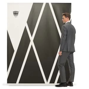 High Quality 150*200 Large Format Exhibition Portability Pull up Banner Backdrop Wall - Image 2