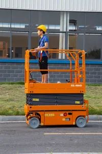 Multi-Function Lifting Equipment Self-Propelled Scissor Lift Moves Moving Origin China Model NO. JCPT Driven Type DC Trademark Koosen - Image 5