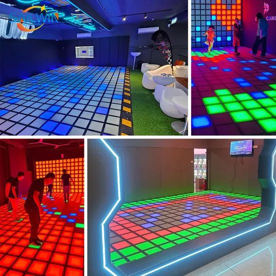 Sailwin Wired Interactive RGB Activate Game LED Dance Floor for Stage Game Event - Image 3