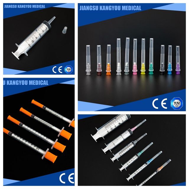 Sterile Disposable Syringes with needles Insulin Syringe Size 1ML, 0.5ML Insulin Syringe Sizes 1ml, 0.5ml Volume Capacity 1ML, 3ML, 5ML, 10ML, 20ML, 50ML, 1ml, 3ml, 5ml, 10ml, 20ml, 50ml - Image 1