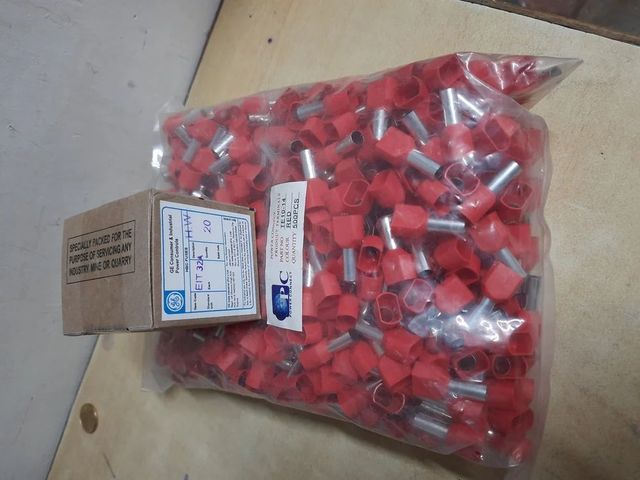 Aluminium Insulated Snap lug Terminal, Size: 1.2 Inch Color Blue Size 1.2 Inch Material Aluminium Packaging Size Packet Usage/Application - Image 3