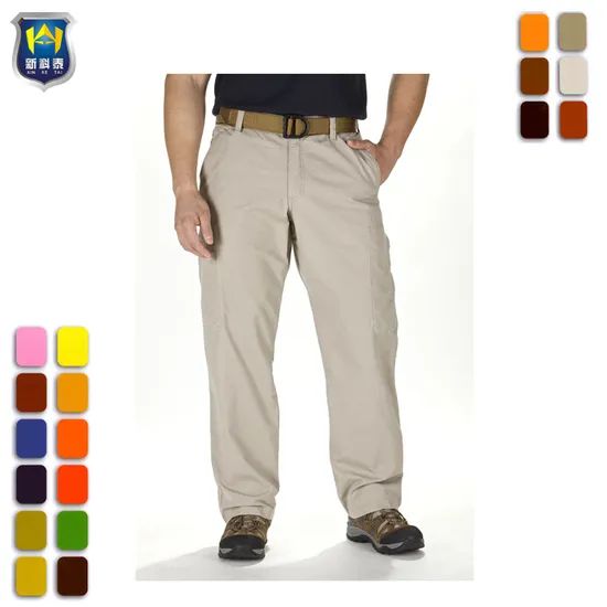 Industrial Mens Elastic Work Cargo Pants Color Blue Fabric Twill Gender Unisex Structure Baggy Size Custom Size Accessories - Image 6