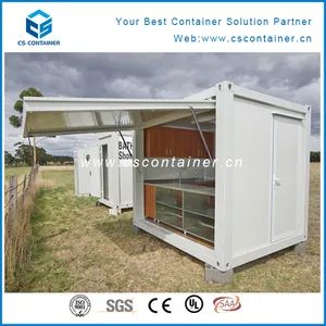 Flat Pack Container Shop/10FT Shop Container/Prefab Shop Warranty 2 Years Model NO. FC-Shop HS Code 9406900090 Material - Image 5