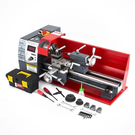 Desktop Small Metal Manual Mini Lathe - Image 3