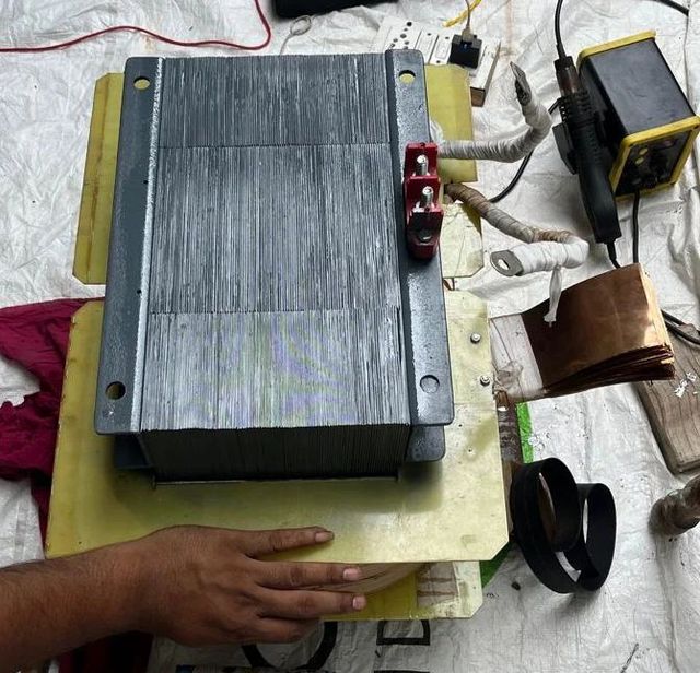 three Phase Transformer Capacity 100 kVA Voltage Type Only Lv Cooling Type Dry Type Winding Material Copper Power Rating Range 1kva To - Image 1