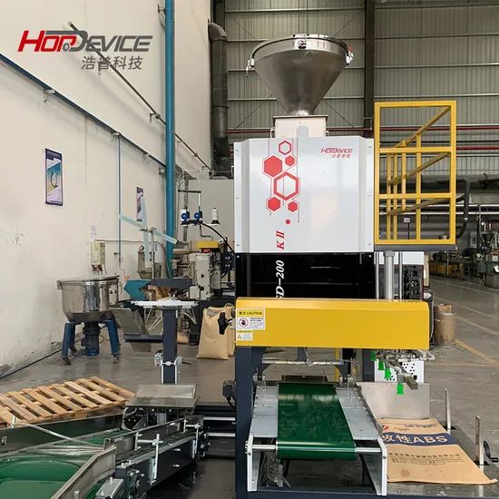 Multi-Functional Stiching Heat Seaming 25kg Sugar Rice Bean Packaging PP Pellets Bag Packing Machine - Image 2