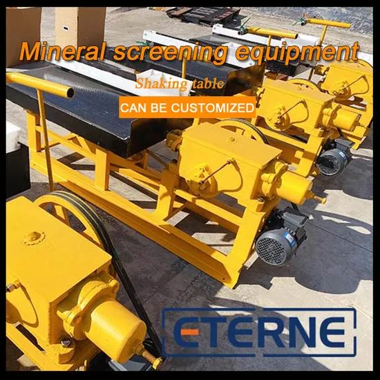 6-S Gold Copper Separation Machine Vibration Concentrator Gravity Separator Shaking Table - Image 5