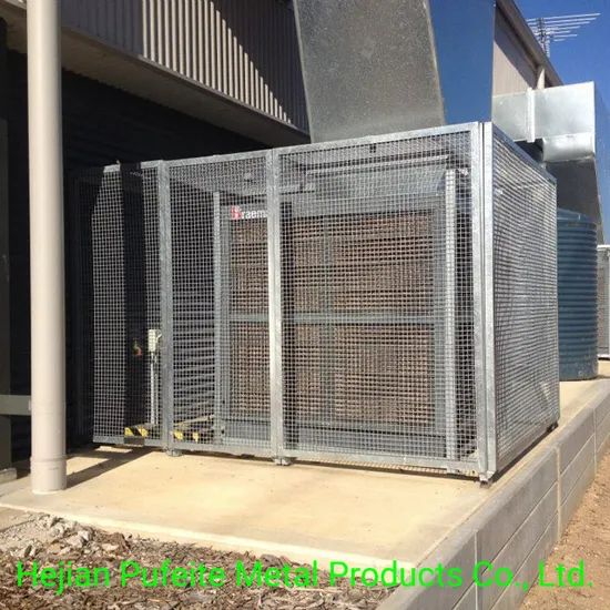 Hot Popular Customized Security Storage Cage Generator & Solar Inveter Storage Cages - Image 1
