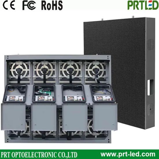 Front Access Outdoor LED Display Modules 320X320mm Advertising LED Screen P8, P10 - Image 4