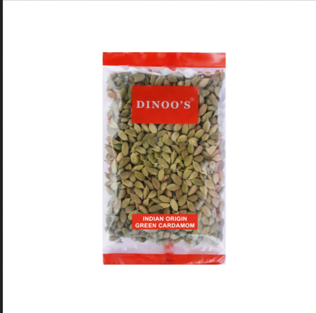 WHOLESALE DINOO'S GREEN CARDAMOM 100G - Image 1