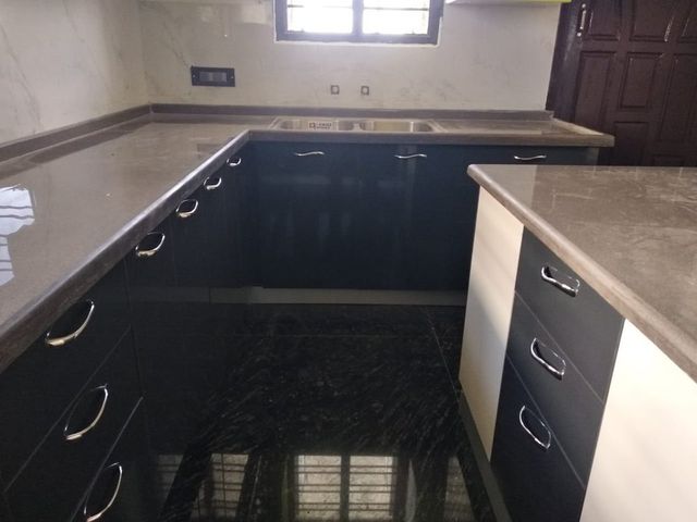 Modular Modern Kitchen Warranty 10 Years Appearance Modern Door Finishing Acrylic Kitchen Design Straight Kitchen Layout - Image 4