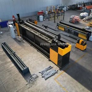 CNC Gabion Mesh Weaving Machine Weight 16t Origin China Warranty 1 Year HS Code 8463300000 Twist Number 3 or 5 Trademark WELD LINK - Image 1