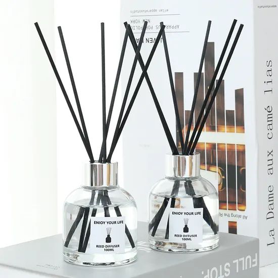 Long Lasting Scent 100ml Home Fragrance Aroma Reed Diffuser Air Fresheners Custom Logo Reed Diffuser Air Freshener - Image 6