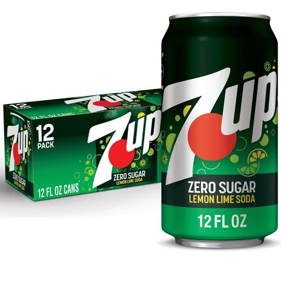 7 UP ZERO SUGAR CN, 12OZ/12PKX2 - Image 1