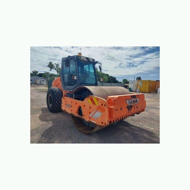 road roller compactor smooth drum type high performance machine suitable for compacting asphalt layers soil and gravel in road construction and industrial projects - Image 1