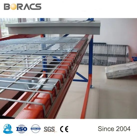 Customized Galvanized Welded Wire Mesh Warehouse Racking Decking Mesh Decking Pallet Rack - Image 3
