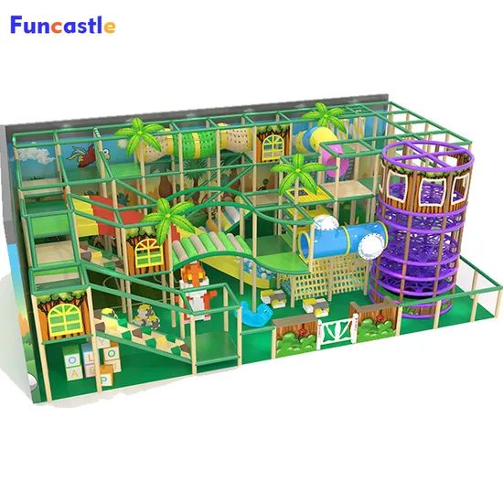 Commercial Amusement Center Kids Small Indoor Playground Equipment with Customized Layout - Image 1