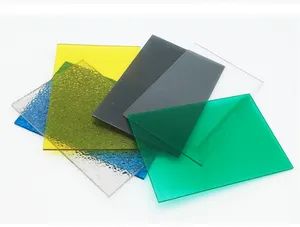 UV Resistant PC Awning Canopy Polycarbonate Embossed Diamoned Solid Plate - Image 5