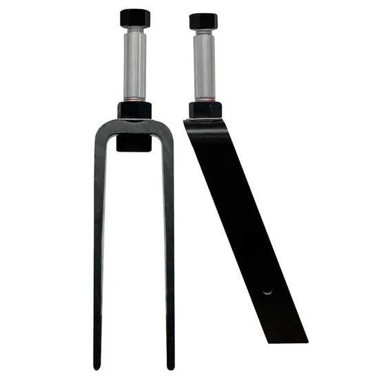 Wheelchair Plastic Accessories Fixed Front Fork for Wheel Size 24 Origin China Design Popular OEM Acceptaple Front Wheel 8*2 - Image 3