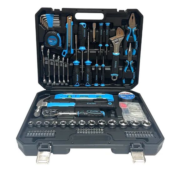 Fixtec Professional 3PCS Hardware Locking Plier Wrench Pump Plier Tool Kit Hand Tools Set - Image 3