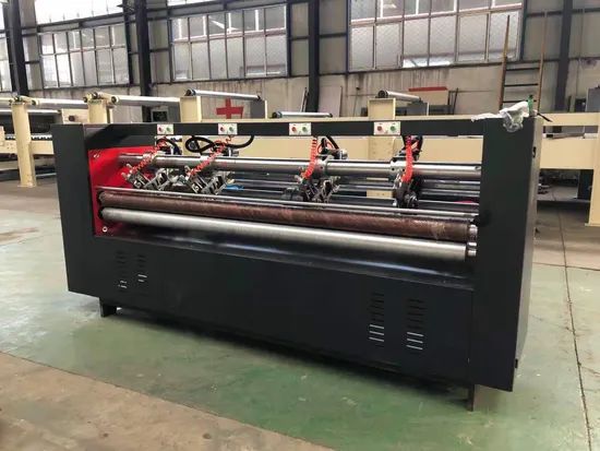 Electric Adjust Corrugated Carton Board Slitting Machine - Image 4