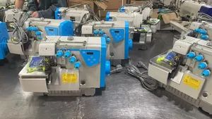 High Performance Taizhou Origin Industrial Overlock Sewing Machine with OEM Features - Image 4