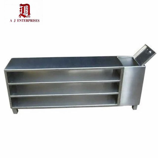 Cross Over Benches Color Silver Appearance Modern Shape Rectangular Design Type Standard Bench Length custmized Surface Finish - Image 1