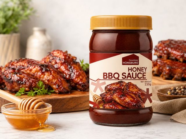 Sweet Rich Honey BBQ Sauce - Image 1