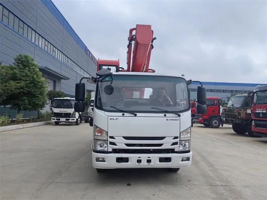 30m Aerial Work Platform Truck for High-Altitude Operations Type Z Payload 20T Fuel Diesel Condition New Drive Wheel - Image 3