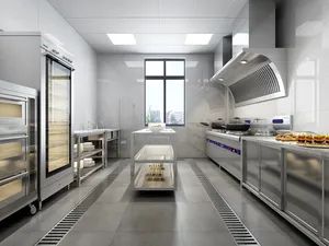 Commercial Kitchen Equipment for Hotel Catering Service Origin China Trademark NESE HS Code 73241000 Model NO. NESE-KE Package Gross Weight - Image 3