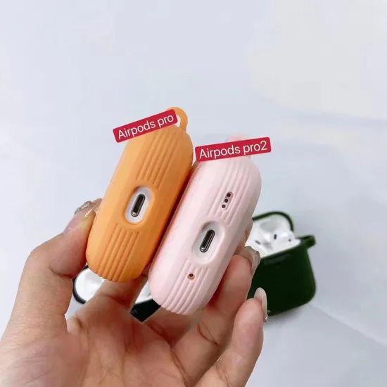 Factory Wholesale Spige Carbon Fiber Pattern Earphone Case Type Fashion Shape Square Hardness Soft Model NO. airpod HS Code - Image 2