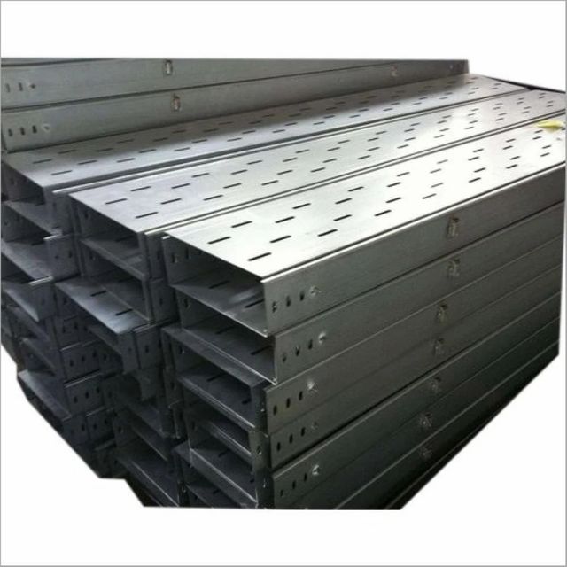 MS Perforated Cable Trays Material MS Depth 25mm to 100mm Size 50 MM - 1000 MM Width 50 mm - 900 mm Sheet Thickness 1.6 MM, 2 - Image 3