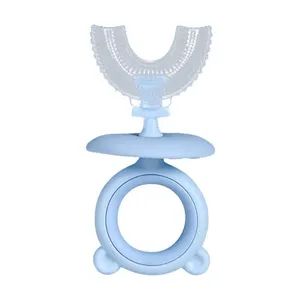 Silicone U Shape Baby Training Toothbrush Color Color Model NO. nt Origin Fujian Trademark Newtop Material Silicone Type Baby - Image 2