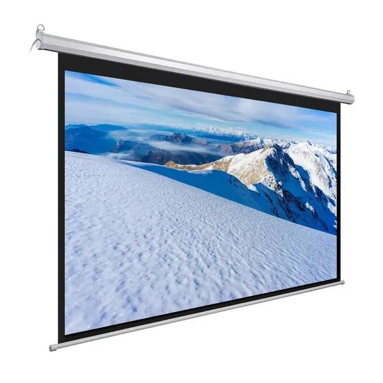 120 Inch Electric Projection Screen Office Supplier - Image 5
