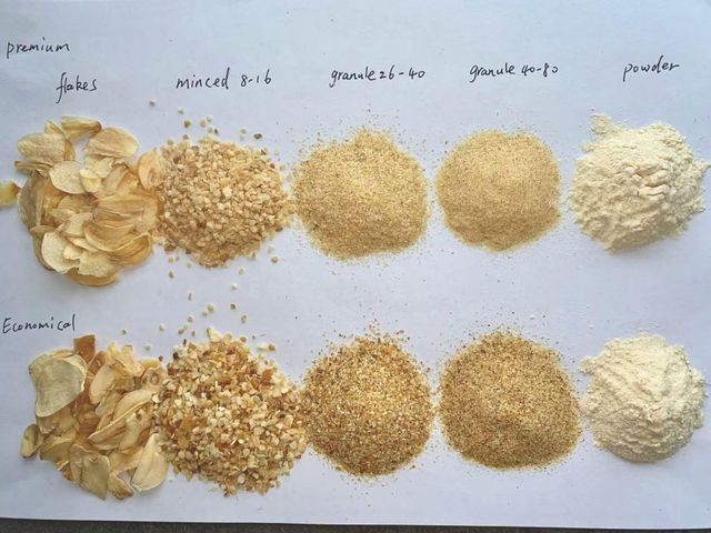dehydrated garlic flakes/ granules/ powder Texture Dehydrated Form Flakes Granules - Image 1
