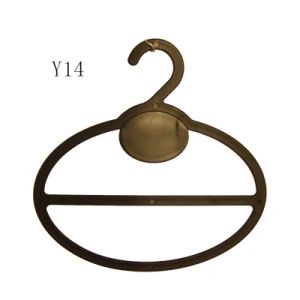 Mini Stock Cheap Plastic Scarf Hanger for Scarves MOQ 3000PCS Origin China Trademark yy Model NO. y14 HS Code 392490 Logo - Image 1