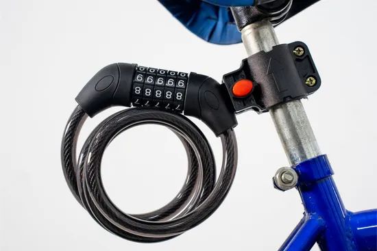 Combo Bicycle Lock Bike Cable Lock OEM Yes Color Black Brand Naibao Bracket Nb10 Trademark Nurbo Model NO. SL5006B HS Code - Image 5