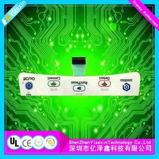 Membrane Switch Keyboard for Home Appliances Brand Yizexin Color Customized Trademark Yizexin HS Code 8536500000 Model NO. YZX-MS330 - Image 4