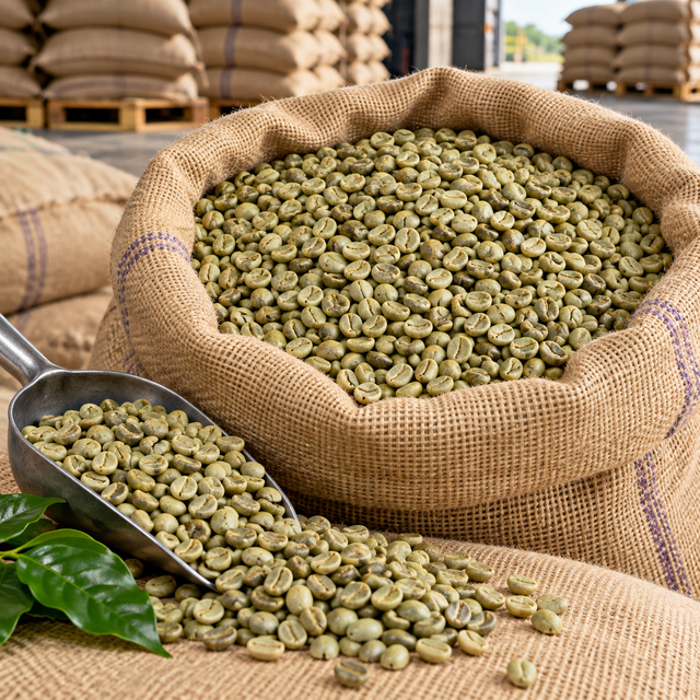 Green Coffee Beans – Arabica & Robusta – Bulk Export Supply - Image 1