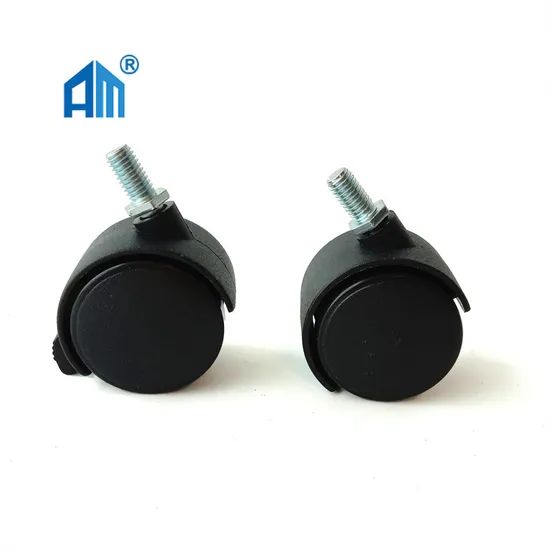 1 5 Inch 2 Inch Hardware for Furniture Caster Wheels with Brake PVC Furniture Caster Wheels - Image 2