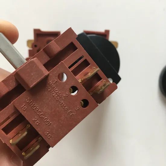 Factory Supply Oven Parts Red Multi-Function Position/Rotary Switch - Image 4