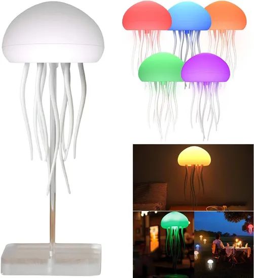 Jellyfish LED Floating Lamp Flexible 16-20W Pullswitch E27 IP65 CE 1Y - Image 4