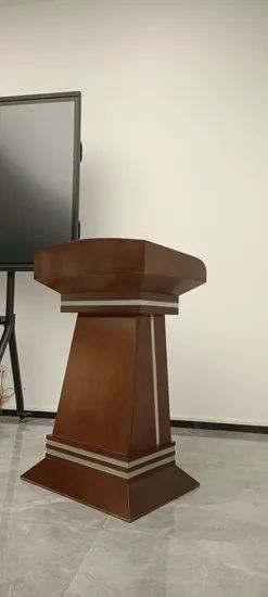 Wooden Speech Table Conference Table - Image 4