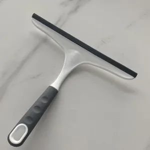 Multi-Functional Shower Squeegee Household Cleaning Tool Plastic Handle for Cleaning Mirrors Windows Glass Windows - Image 2