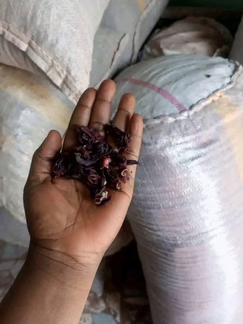 Dried Hibiscus Sabdariffa Flowers - Grade A, Deep Red - Image 4