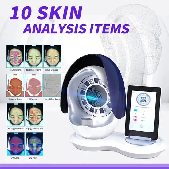 CE Approved Second Generation Skin Analyzer Machine Skin Tester Facial Skin Camera Analyzer - Image 6