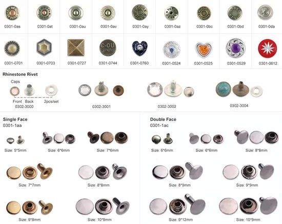 Zinc Alloy Rivet for Jeans - Image 3