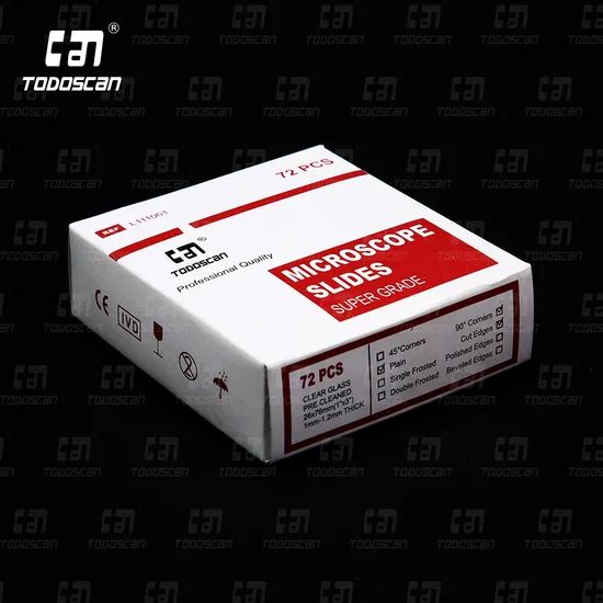 Glass Microscope Slides Medical Lab Microscope Glass Slides - Image 2