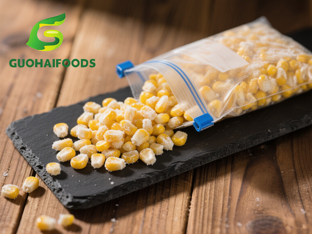 china original Frozen corn kernels IQF corn kernels frozen sweet corn factory price china guohai foods - Image 2